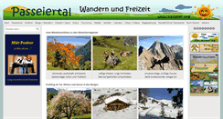 Desktop Screenshot of passeier.org